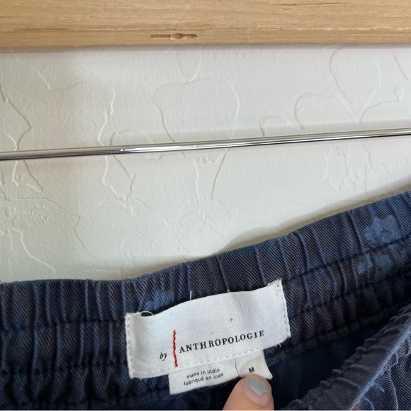 Anthropologie Pull On Floral Joggers - Picture 4 of 6